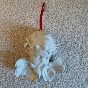 Vintage Ceramic Angel Ornament
